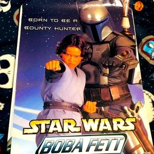 Star Wars RARE Vintage 2002 Official Convention Scholastics DoubleSided Poster